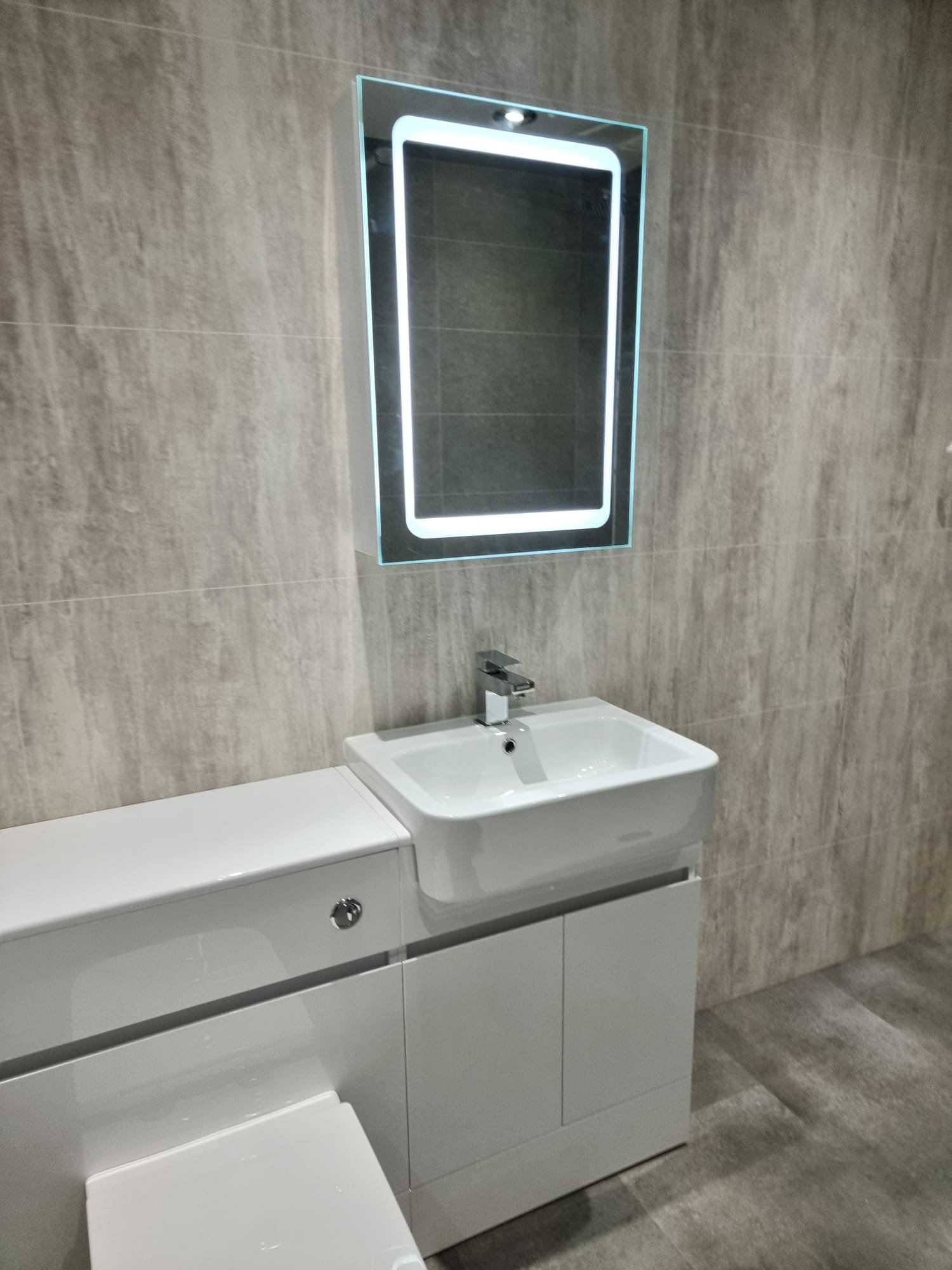 LED Mirror and Cabinet Project 137